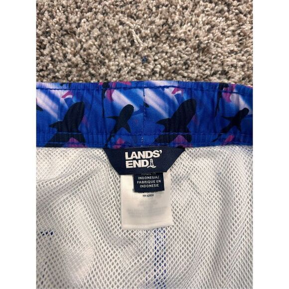 Land’s End swim trunks size 14-16 Husky C33-35 - Picture 3 of 4